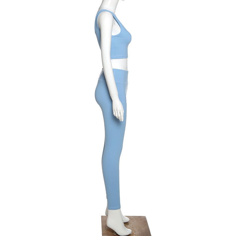 2 Piece Set Workout Clothes for Women Sports Bra and Leggings Set Sports Wear for Women Gym Clothing Athletic Yoga Set 2020 New-3