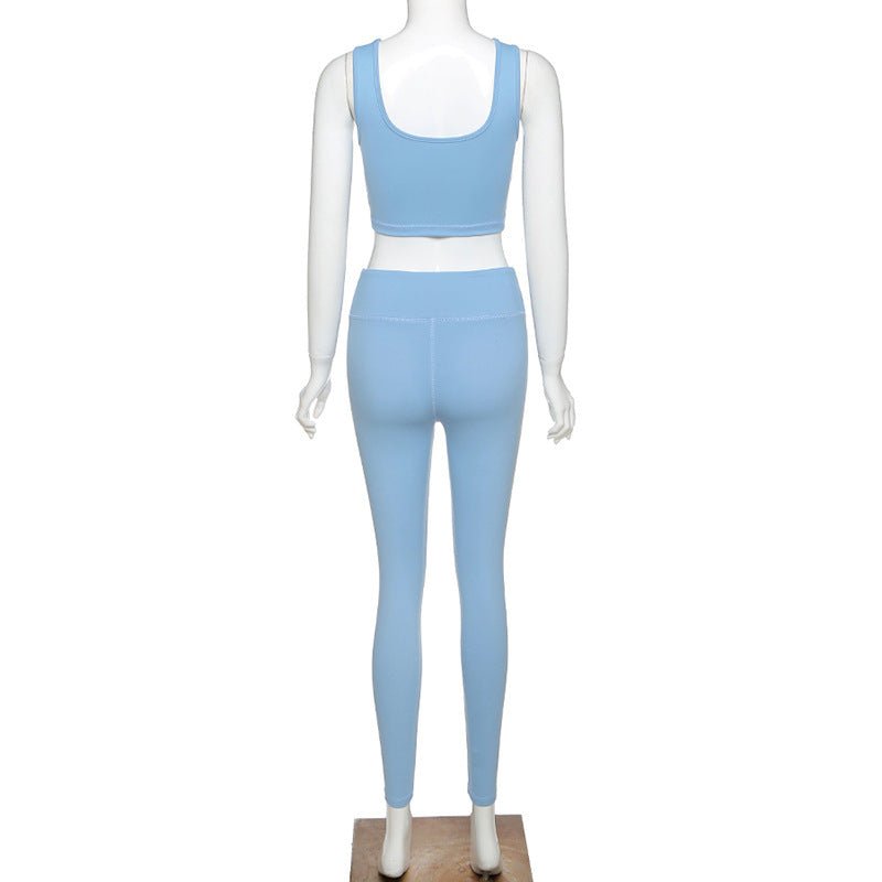 2 Piece Set Workout Clothes for Women Sports Bra and Leggings Set Sports Wear for Women Gym Clothing Athletic Yoga Set 2020 New-4