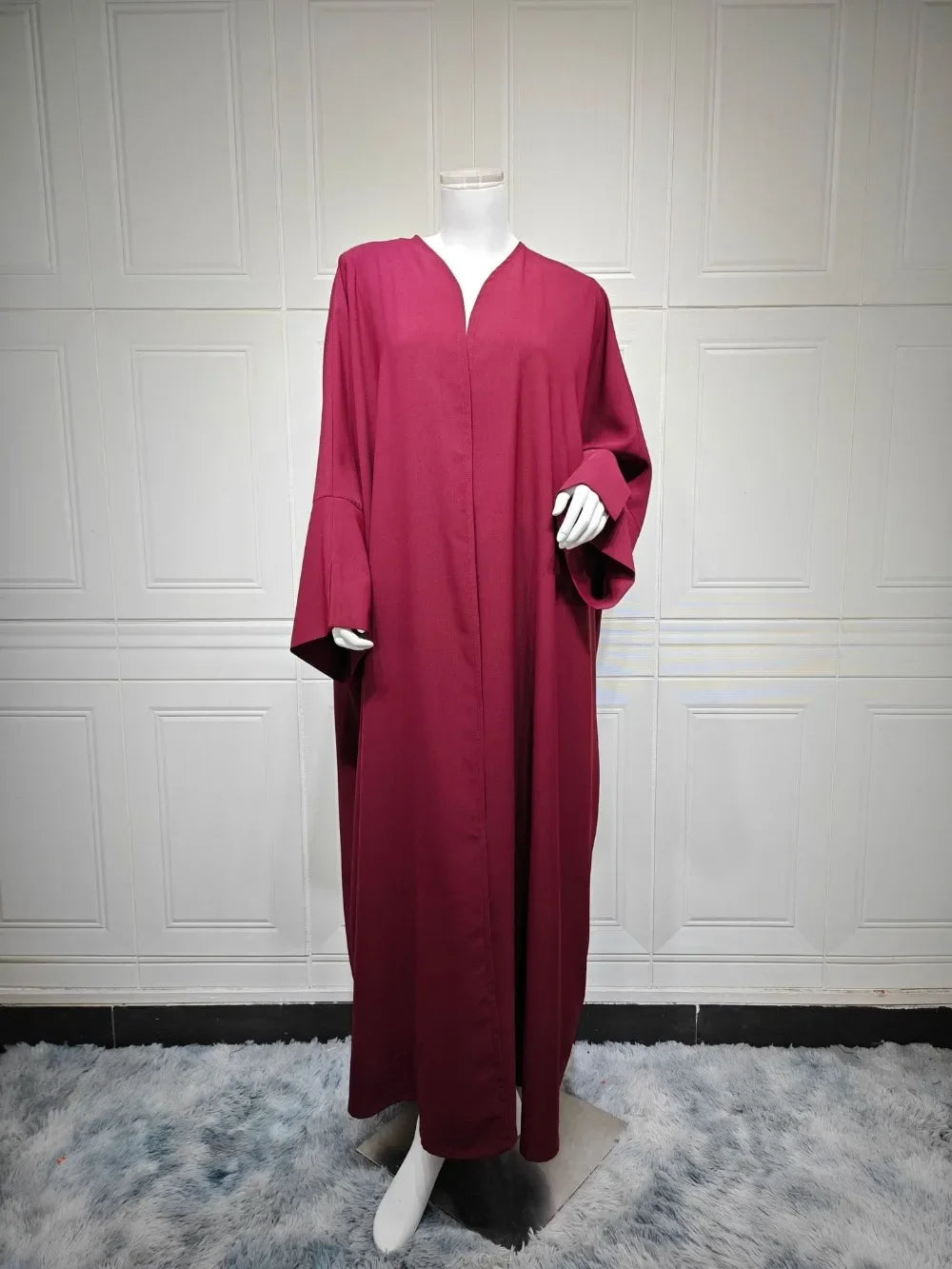 Abaya musulmane Eid pour femmes, cardigan à lacets, robes caftan solides, robe Jalabiya Ramadan, abayas ouvertes de Dubaï, robe éducative, 2025