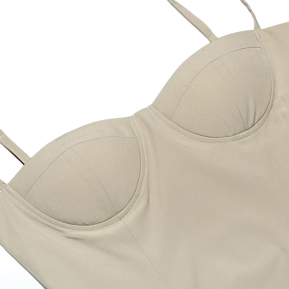 Suninheart Spaghetti sangle robes de soirée d'été 2025 nouveautés Fit et Flare robe mi-longue élégante robe de Date de nuit rouge