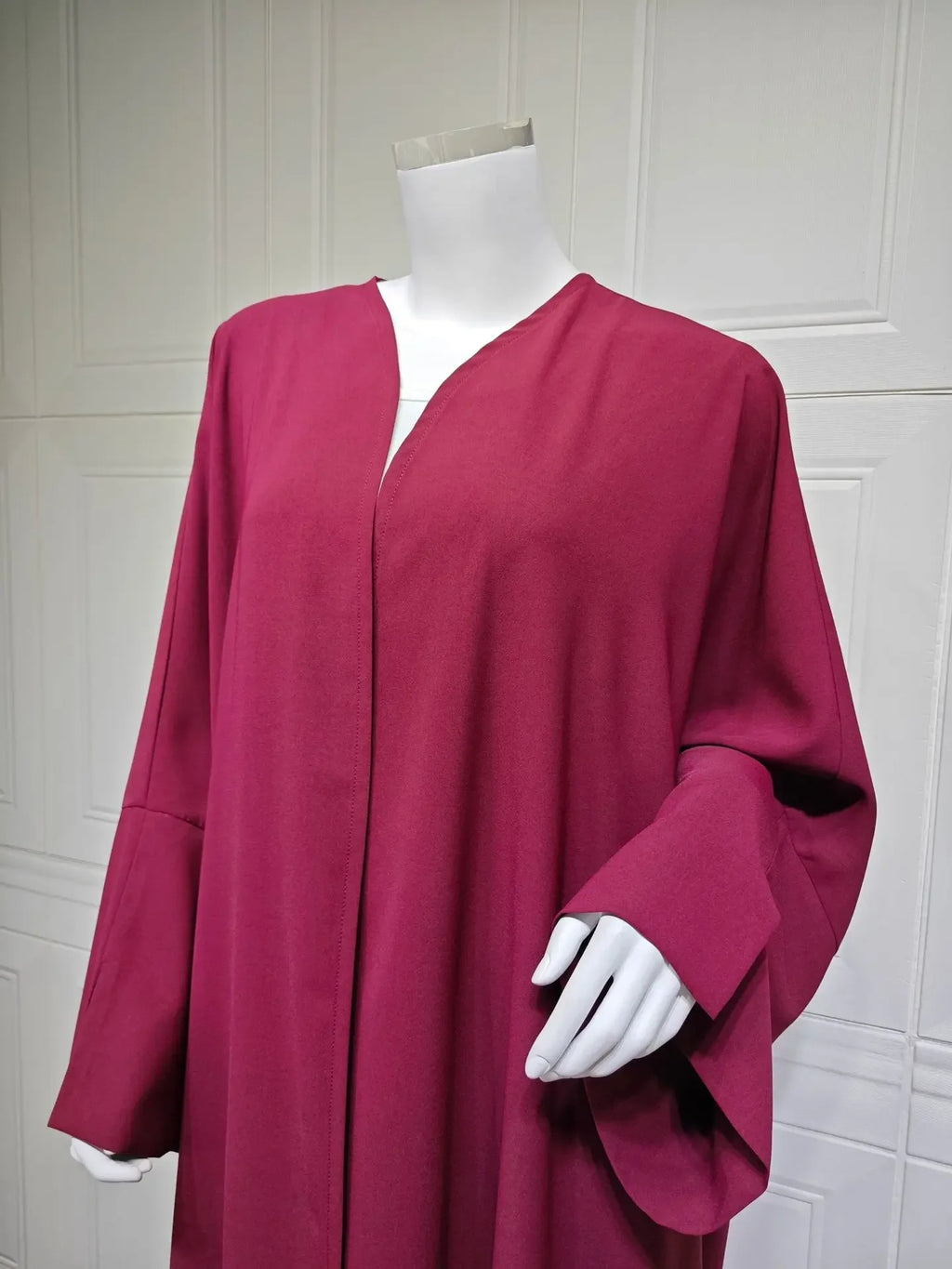 Abaya musulmane Eid pour femmes, cardigan à lacets, robes caftan solides, robe Jalabiya Ramadan, abayas ouvertes de Dubaï, robe éducative, 2025