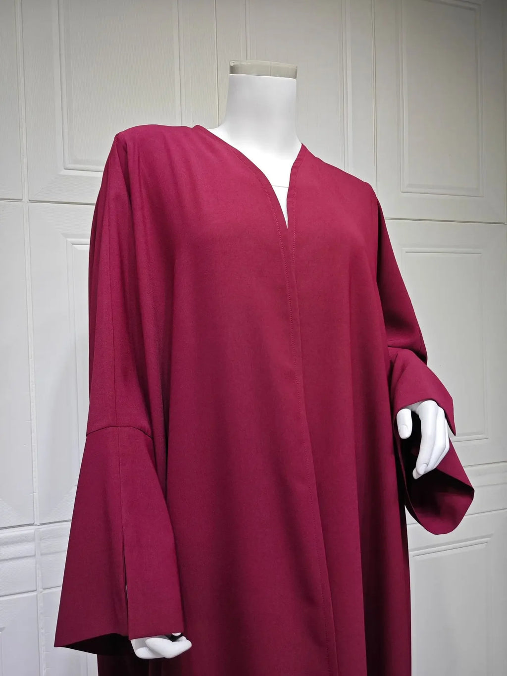 Abaya musulmane Eid pour femmes, cardigan à lacets, robes caftan solides, robe Jalabiya Ramadan, abayas ouvertes de Dubaï, robe éducative, 2025