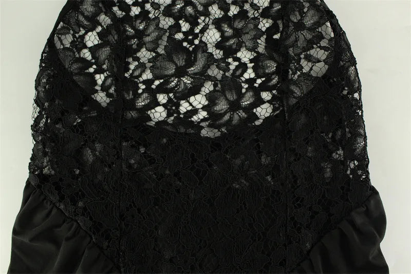 Robes patchwork en dentelle pour femmes, streetwear sexy, gaine en fibre précieuse solide, hanche ronde, longue robe éducative, femme élégante, mode