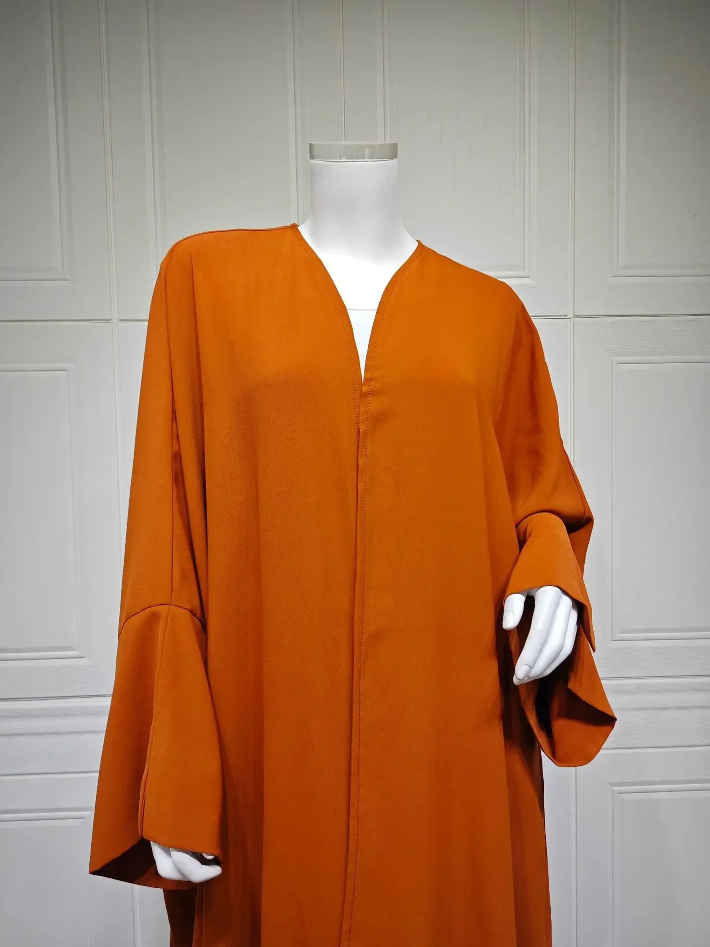 Abaya musulmane Eid pour femmes, cardigan à lacets, robes caftan solides, robe Jalabiya Ramadan, abayas ouvertes de Dubaï, robe éducative, 2025