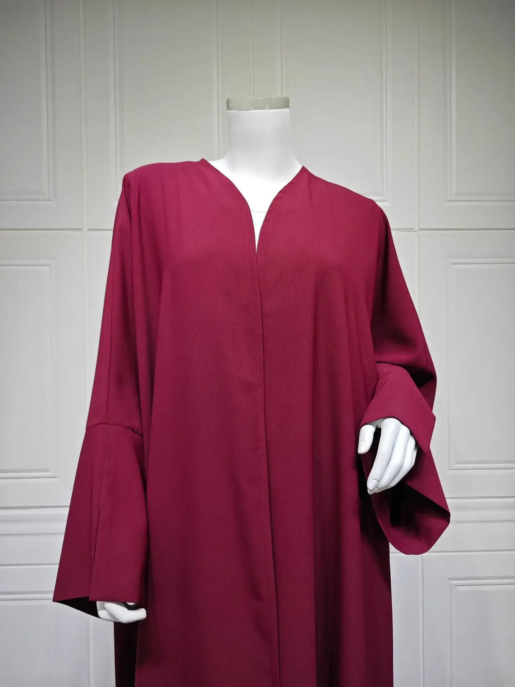 Abaya musulmane Eid pour femmes, cardigan à lacets, robes caftan solides, robe Jalabiya Ramadan, abayas ouvertes de Dubaï, robe éducative, 2025