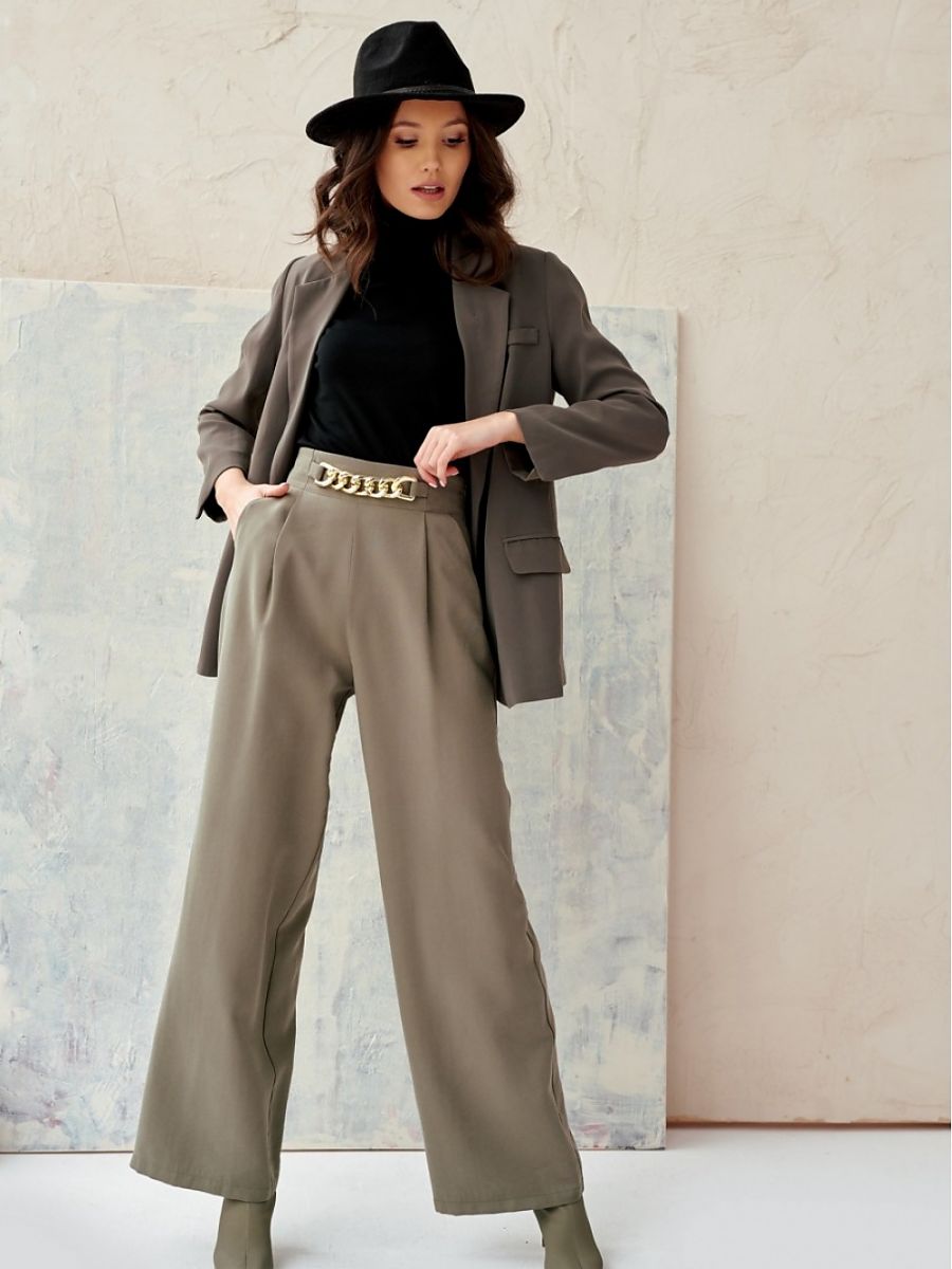Women trousers model 172956 Roco Fashion-1